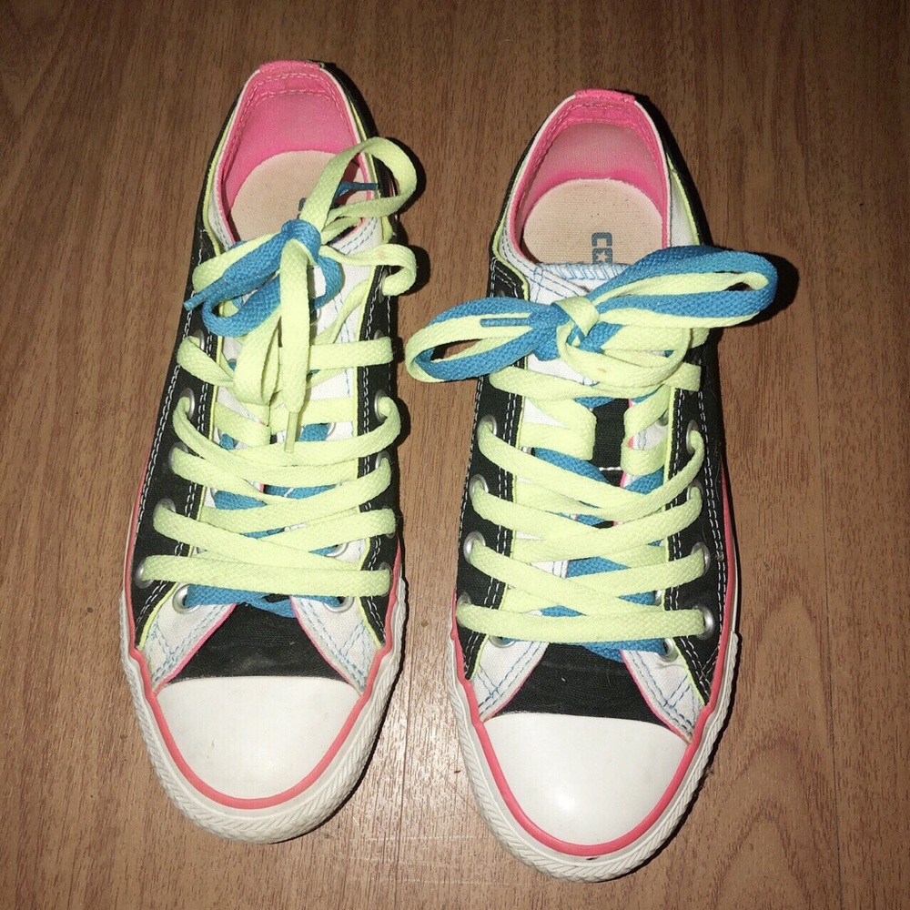 Converse all star double tongue sneakers